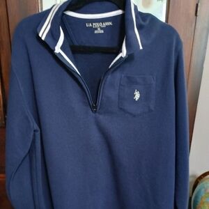 Polo Sweater Half Zip W/ collar - XL